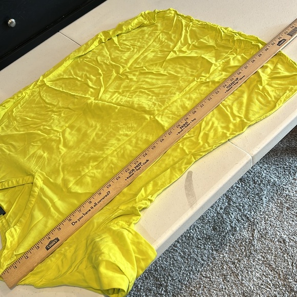🪷 bright yellow worthington blouse 🪷 large - Picture 5 of 8
